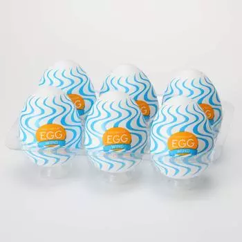 TENGA Egg Wind набор из 6 штук, белый