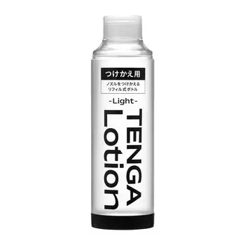 TENGA LOTION Light Refill TENGA LOTION Light Refill Replacement nozzle Smooth feel Smooth and clear Unscented 170ml Non-stringy