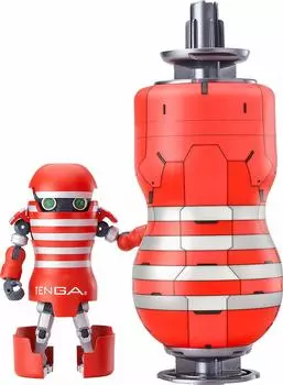TENGA Robo Mega TENGA Beam Set Press ABS Painted Complete Transformation Toy TENGARobo [First Limited] Немасштабируемый красный