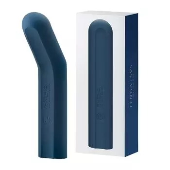 TENGA Водонепроницаемый перезаряжаемый вибратор SVS - ТЕМНО-СИНИЙ-