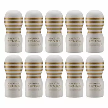 TENGA TENGA PREMIUM TENGA Premium TENGA Набор мягких вакуумных чашек из 10 шт.