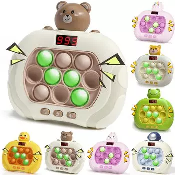 TENGEE Push Pop Electric 5-го поколения, настоящий образовательный подарок на день рождения для детей и начальной школы, быстро поставляется с 6 японскими инструкциями