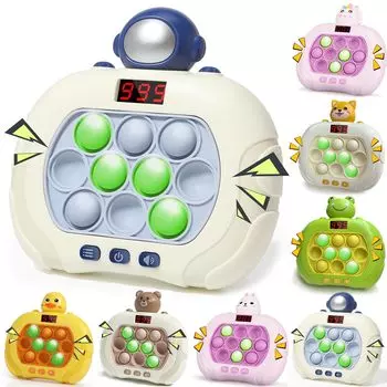 TENGEE Push Pop Electric 5th Подлинный образовательный подарок на день рождения для учеников начальной школы, быстро поставляется с 6 японскими инструкциями по снятию стресса