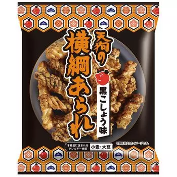 Tengu Seika Tengu Yokozuna Arare со вкусом черного перца 55 г x 12 шт.