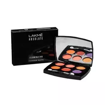 Тени для век: 6 пастельных тонов (7,5 г), Absolute Illuminating Eyeshadow Palette Nude Beach, Lakme 29.875