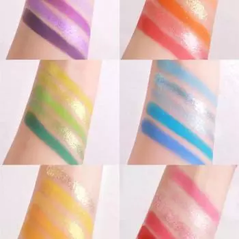 Тени для век, блестящие, водостойкие, для макияжа глаз, 30 цветов, жемчужно-матовые блестящие тени для век, радужная палитра для женщин 30