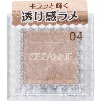 Тени для век Cezanne одноцветные 04 Clear Lame 1,0 г