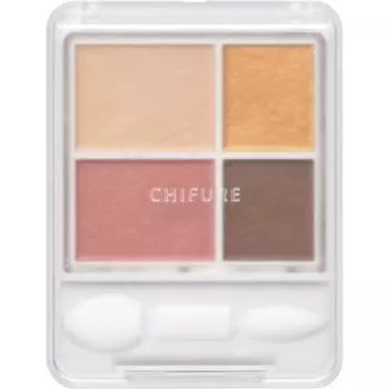 Тени для век Chifure Gradation 76 (Квази-лекарство) Макияж глаз Цвет глаз и тени для век 1. нанесите на всю область вокруг глаз с помощью большого кончика, 2. нанести на внутренний угол