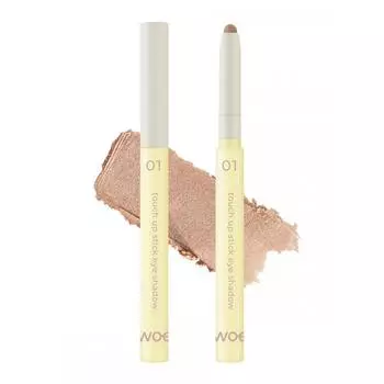 Тени для век Daiso Twedit By Luna Touch Up Stick Eyeshadow 01 Champagne Beige