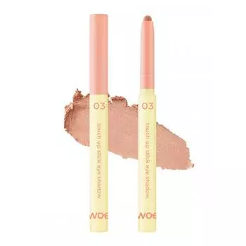 Тени для век Daiso Twedit By Luna Touch Up Stick Eyeshadow 03 Peach Coral