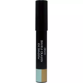 Тени для век Dodo Double Crayon Emerald DC30 Eye Makeup Eye Color & Eye Shadows Нанесите на веки и слегка постучите кончиком пальца, чтобы растушевать.. Эй