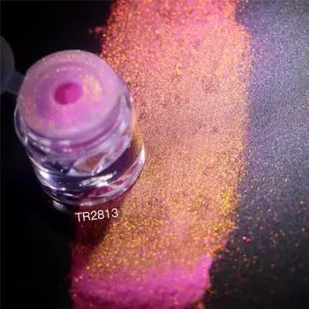 Тени для век Duochrome Chameleon, многомерный взгляд, стойкий голографический блеск, мультихром 0,2 г, 1 шт.