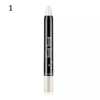 Тени для век Pearlescent Play Shadow Pen Стойкий водостойкий хайлайтер Яркая яркая косметика 15 позиций, 01 1, 1 позиция, 01 1