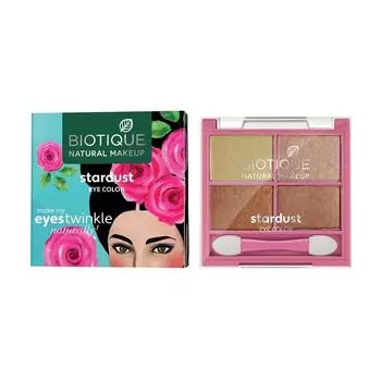 Тени для век Песня Земли: 4 оттенка (7 г), Stardust Eye Shadow Earth Song, Biotique