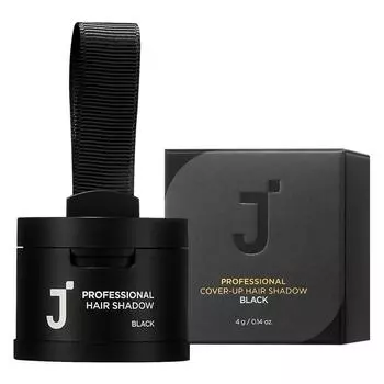 Тени для волос J.Sup Professional Cover-Up 4 г, черные, 1 шт.