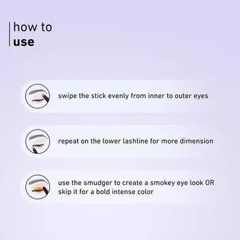 Тени-карандаш для век Plum NaturStudio on-the-go | Водостойкие и не скатываются | Высокопигментированные | С функцией растушевки | Металлический финиш | 124 Forest Fling