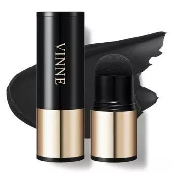 Тени-кушон Vinne All Cover Perfect Hair Shadow Cushion Stick 5,1 г, 1 шт., натуральный черный