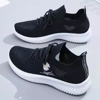 Tenis Feminino Летние женские теннисные туфли Горячая Распродажа Большие Воздушные Сетчатые Универсальные Дышащие Спортивные Туфли Для Тренажерного Зала Повседневная Обувь 36