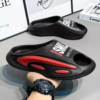 Tenisky Panske Shoes Woman Summer 2024 Защитные теннисные домашние тапочки для улицы Шлепанцы Woman Boy Sandals Girl Anime Tennis Soft 36 чёрный