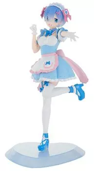TENITOL Re Жизнь в ином мире от Zero Yumekawa Maid Rem Пластиковая окрашенная полная фигурка