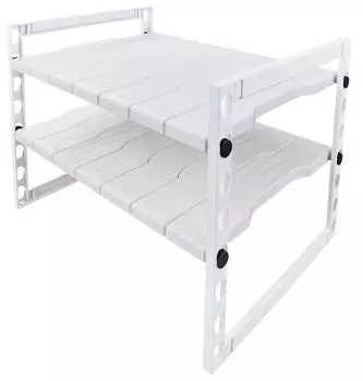 Tenma Fabier Выдвижная стойка 8103 под раковину, Широкая, Белая, белый