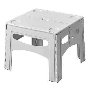 Tenma Outdoor Camping Folding Table Width 51 x Depth 48 x Height 39cm Smoky White белый