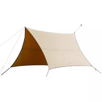 Tenmaku Design Bonfire Tarp TC Hexa Tarp Solo Duo Family Camping Rope с чехлом для хранения TC Material Circus Multi-Connect песочный