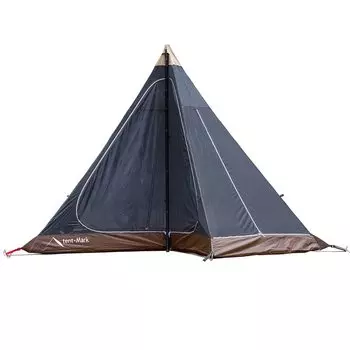 Tenmaku Design Circus Mesh Внутренний комплект Solo 1 Человек Одностоечная палатка Внутренняя палатка Solo Camping Полная сетка с полом Comfort Solo 4/5 (Необязательный элемент) чёрный