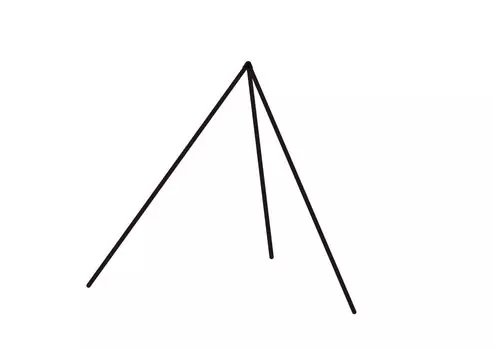 Tenmaku Design Circus Tripot Option Tent Pole для циркового шеста Стальной цирковой цирковой TC Comfort Regular [Обычный] Трехзубчатый TC+ TCDX+