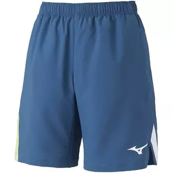Tennis Badminton Game Officially Approved by the Japan Badminton Unisex 62JBB022 Navy Blue x Neolime x White S [Mizuno] Pants, Shorts, Association,