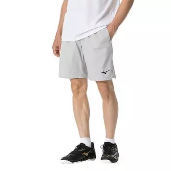 Tennis Badminton Game Officially Certified by the Japan Badminton Unisex 62JBB023 Vapor Silver XL [Mizuno] Pants, Shorts, Association,