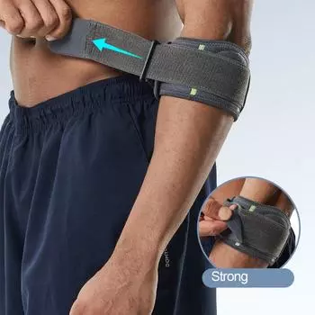 Теннис Бадминтон Гольф Мяч Локтевой Бандаж Предплечья Ремень Компрессионный Локтевой Ремень Компрессионная Подушка Локтевой Бандаж От Боли