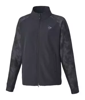 Tennis Badminton Soft Tennis Track Jacket DAF5420W 2024SS Black L [Dunlop] Women s чёрный