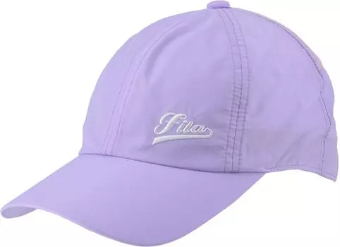 Tennis Cap Logo Taffeta Cap VL9259 Lavender 5557 [Fila Tennis] Women s