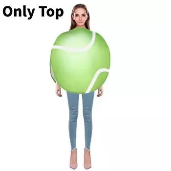 Tennis Cosplay Halloween Racket Costume Set Party Performance Clothing Gift Tennis