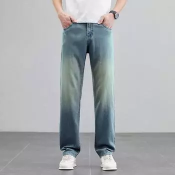 Tennis Jeans Men s Summer Thin Loose Straight Cool Men s Trousers 28