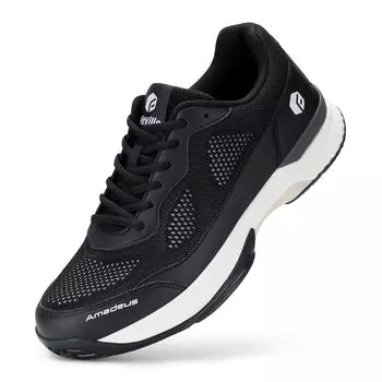 Теннис M Soft Tennis High High High Arch [FitVille] Мужская обувь, Широкая, 2E, 4E, Легкая, Грунтовый корт, Обувь, Сцепление, Производительность, Воздухопроницаемость, серый