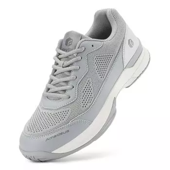 Теннис M Soft Tennis High High High Arch [FitVille] Мужская обувь, Широкая, 2E, 4E, Легкая, Грунтовый корт, Обувь, Сцепление, Производительность, Воздухопроницаемость, серый