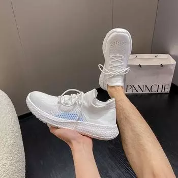 Tennis Mesh Breathable Lace Up Whit Running Women s Shoes Female Footwear Gym A Fashion 2024 Sale Cheap 39 Chic Point Hot Offer 35