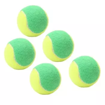 Tennis Practice Rubber Tennis Ball Tennis Practice 5 Pieces for Training Entertainment Equipment,