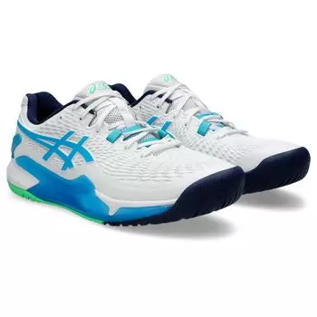Tennis Shoes 9 1041A330 Aqua [ASICS] GEL-RESOLUTION Men s White/Digital 29.0