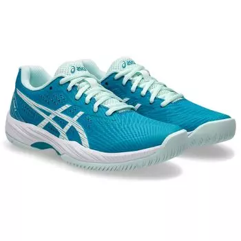 Tennis Shoes 9 1042A211 Teal [ASICS] GEL-GAME Women s Blue/White 23.5