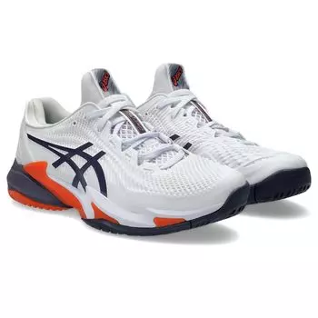 Tennis Shoes COURT FF 3 1041A370 104 cm 2E [ASICS] Men s (White/Grayish Purple) 28.0