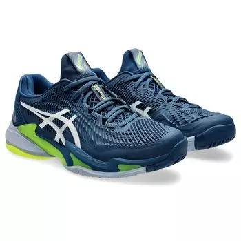 Tennis Shoes COURT FF 3 1041A370 Mako [ASICS] Men s Blue/White 26.0