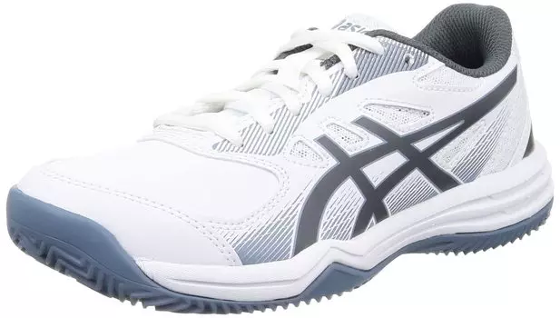 Tennis Shoes COURT SLIDE 3 100 cm 2E [ASICS] CLAY/OC Men s (White/Steel Blue) 25.0