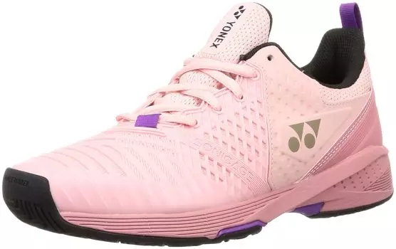 Tennis Shoes Power Cushion Sonicage 3LAC Pink Beige cm [YONEX] Women s 22.5