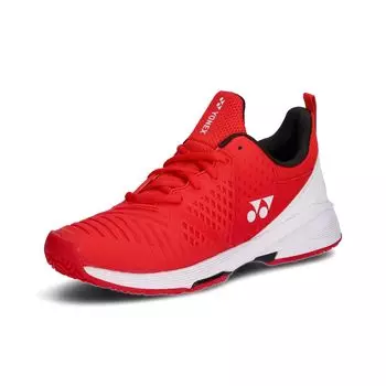 Tennis Shoes Power Cushion Sonicage 3LGC cm [YONEX] Women s Red/White 25.5