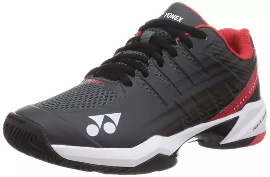 Tennis Shoes Power Cushion Team GC cm 3E [YONEX] Gray/Red 22.5