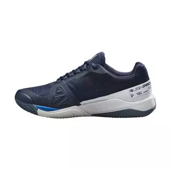 Tennis Shoes Rush PRO Omni Pro Navy Blue cm [Wilson] (Rush 4.0 Omni) Men s Blazer/White/Lapis 25.0