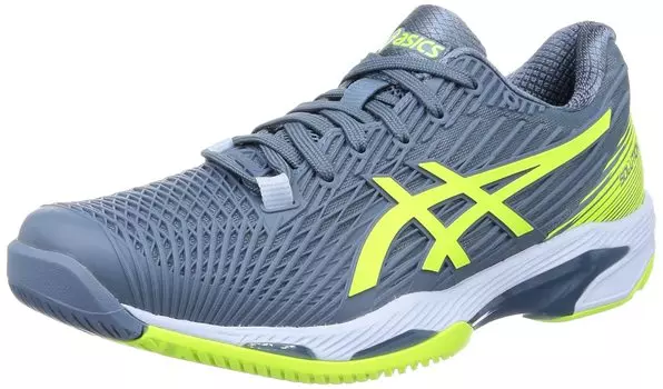 Tennis Shoes SOLUTION SPEED FF 2 402 cm 2E [ASICS] Men s (Steel Blue/Hazard Green) 25.0